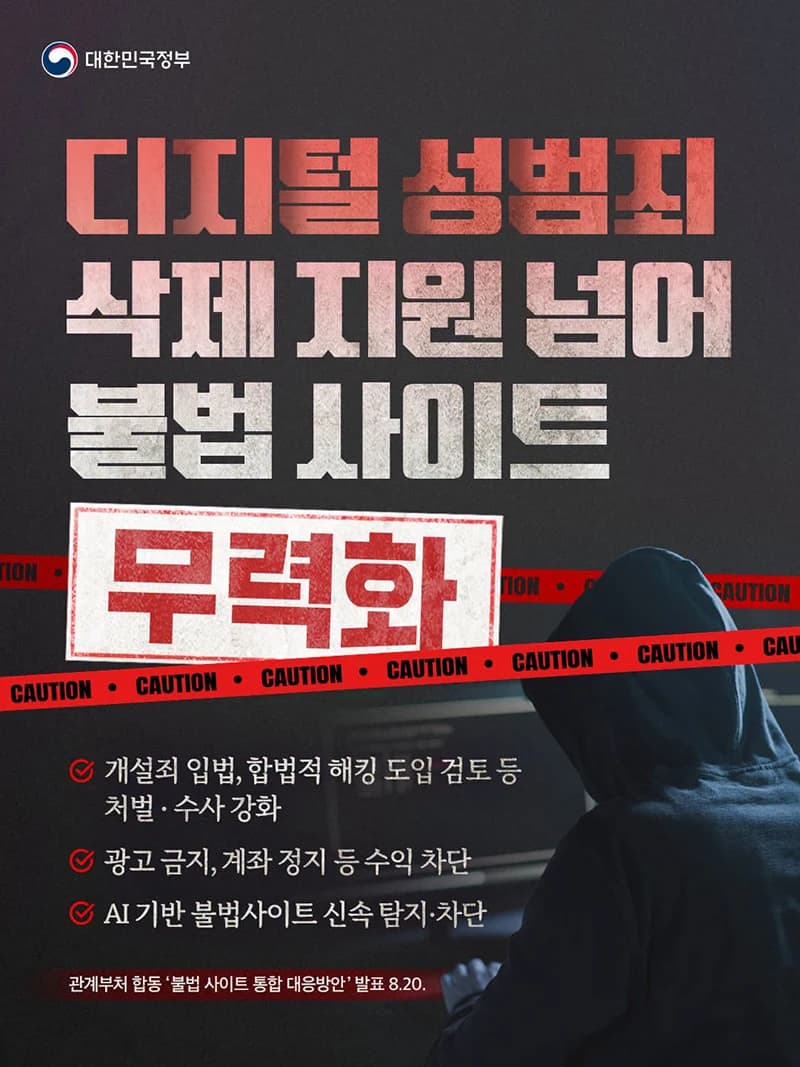 불법 사이트 수익원 차단…디지털 성범죄 대책 강화