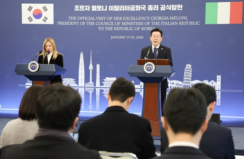 한-이탈리아 정상, 경제 활력·미래 기술·국민 편의 증진 위한 ‘전략적 동반자 관계’ 강화