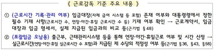 ‘공짜 야근’의 종식, 정부 기획감독이 해법 제시한다