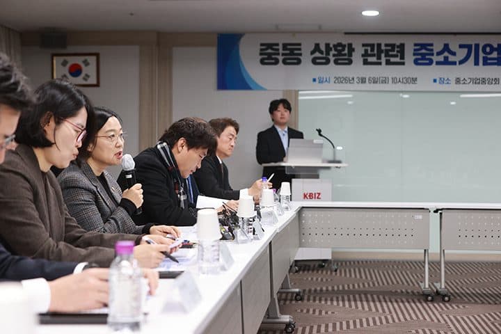 정부, 중동 사태 피해 중소기업에 긴급 물류바우처 지원