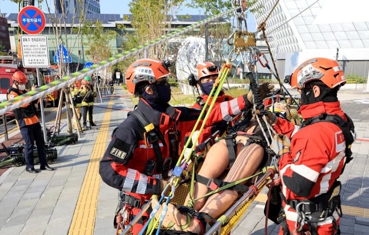 119 신고 위치 오차 절반 줄이고 층수 파악 가능