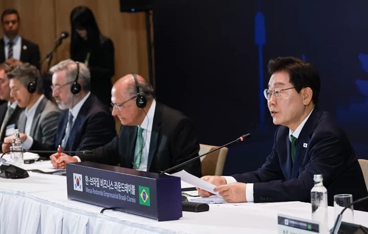 이 대통령 “한국 기술·브라질 자원 협력 최적 파트너로”