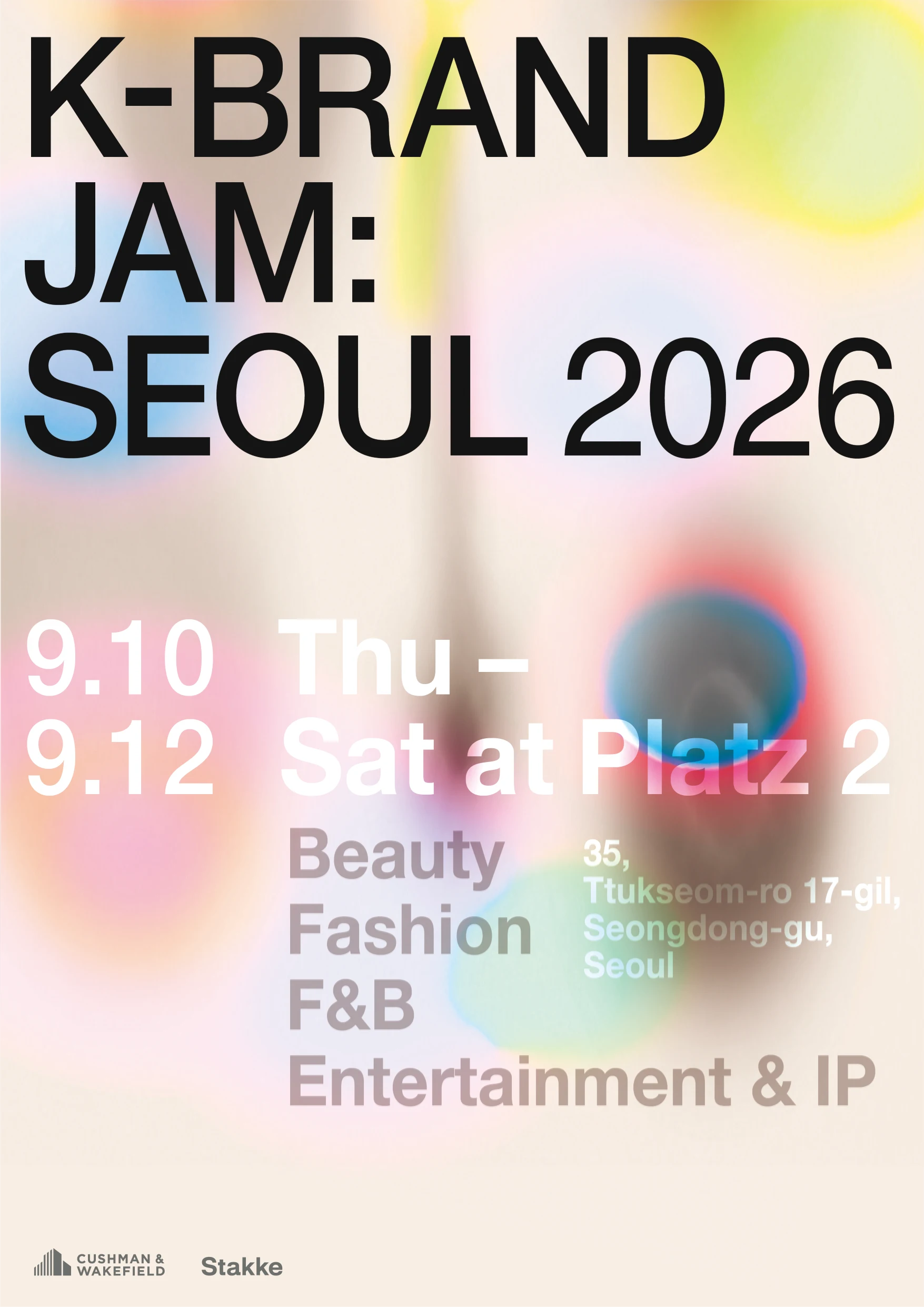 글로벌 부동산사 쿠시먼앤드웨이크필드·스타케, K브랜드 해외 진출 지원 'K-BRAND JAM' 개최