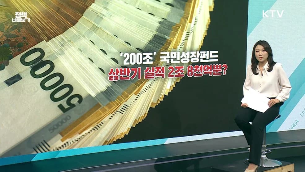 국민성장펀드 집행 실적, 정부 설명과 차이 있어