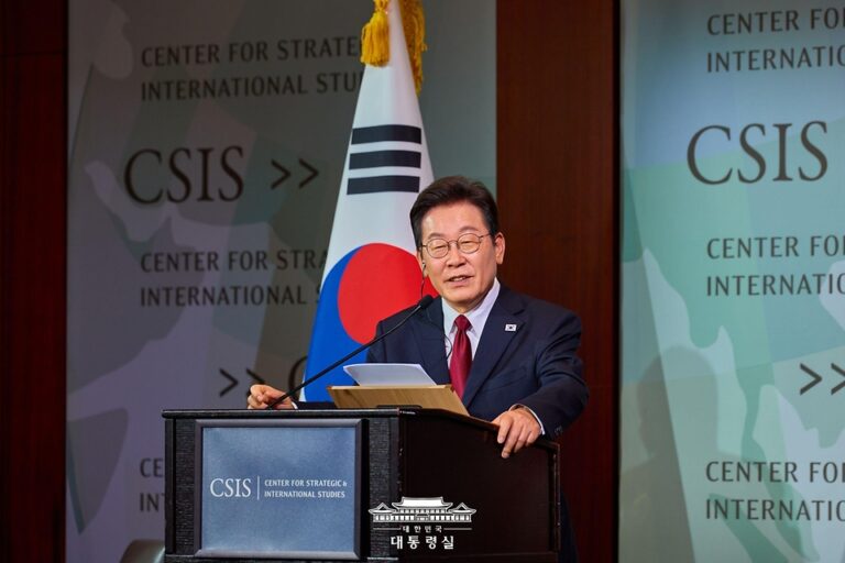 이재명 대통령, CSIS 정책 연설… 미국 외교 전략 모색