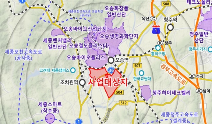 1조 7968억 원 생산 유발… '켄달스퀘어' 꿈꾸는 오송 제3생명과학 국가산단 본격 추진