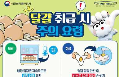 식중독 위험 높이는 달걀, 철저한 관리로 안전성 확보해야