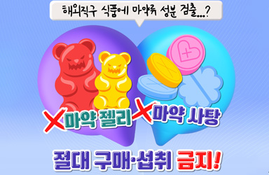 해외직구 식품, 마약류 성분 범람… 소비자의 안전 사각지대 해소 시급