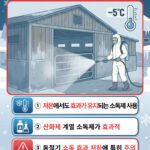 겨울철 조류인플루엔자, ‘온도 맞춤형 소독’이 해법이다